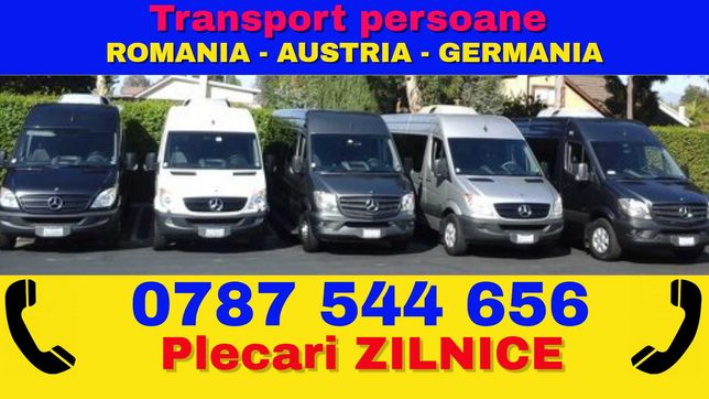 Transport ZILNIC persoane colete si pachete Romania Austria Germania