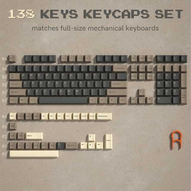 Set taste pentru tastatura mecanica