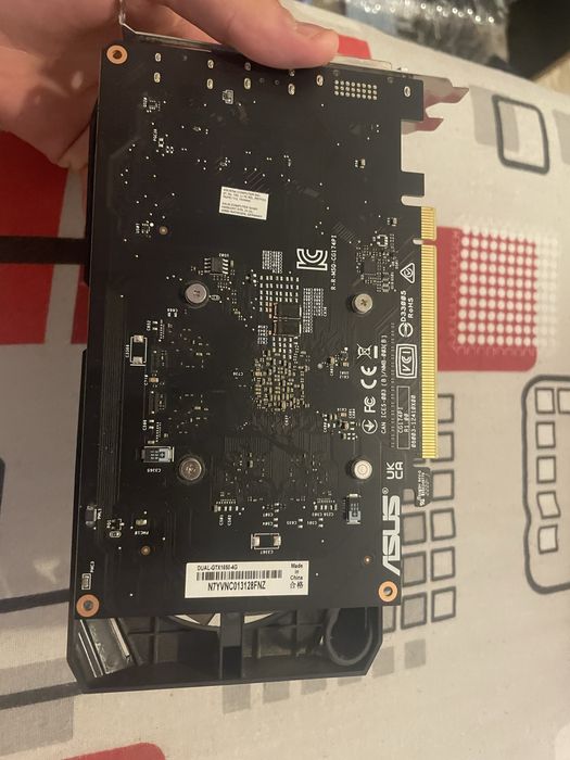 Gtx 1650 asus OC edition 4gb curata fara praf,functionare perfecta