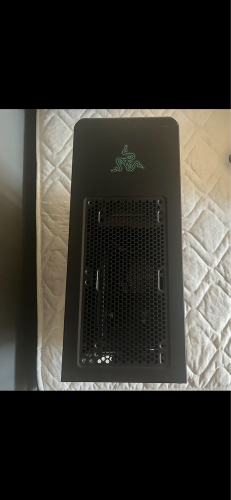 Cooler Master кутия за компютър + ROG дисплей, вентилатори, DVD