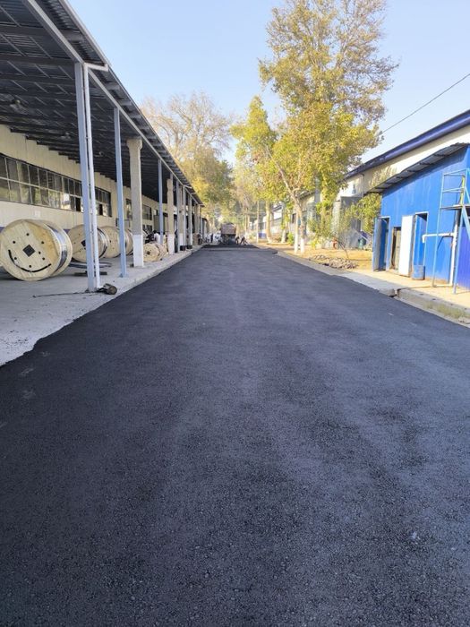 Asfaltlash xizmati sifatli va tezkor xizmat