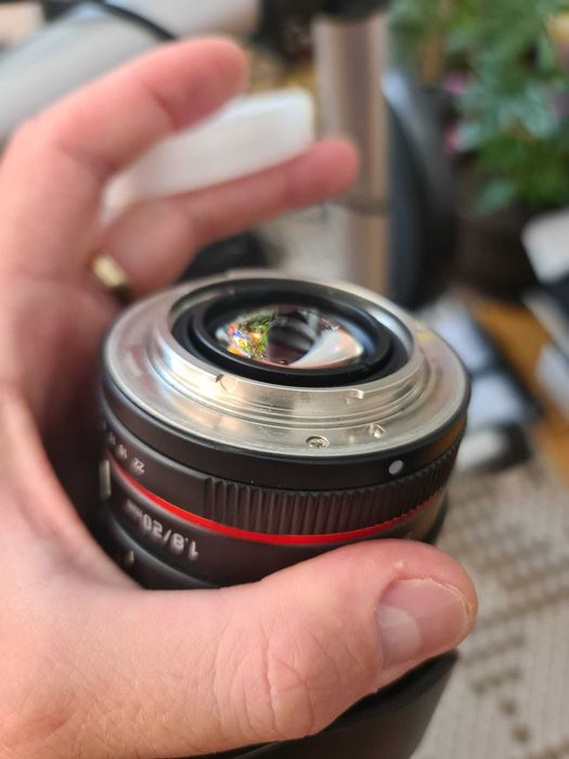 Obiectiv Samyang 20mm f1,8 Sony A