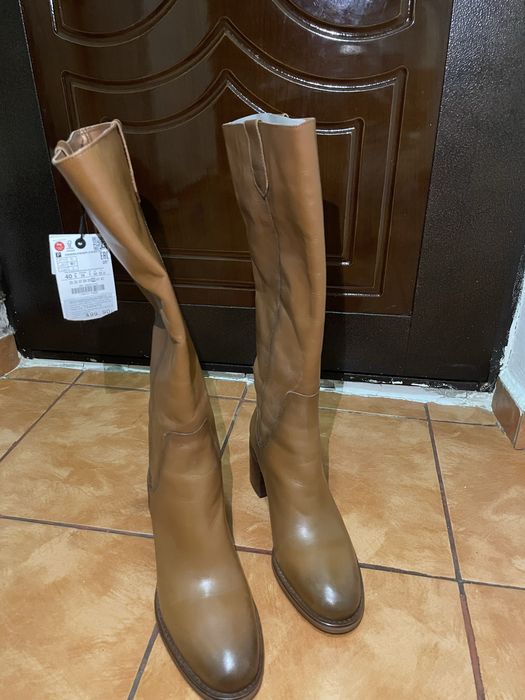 Cizme zara pana la genunchi