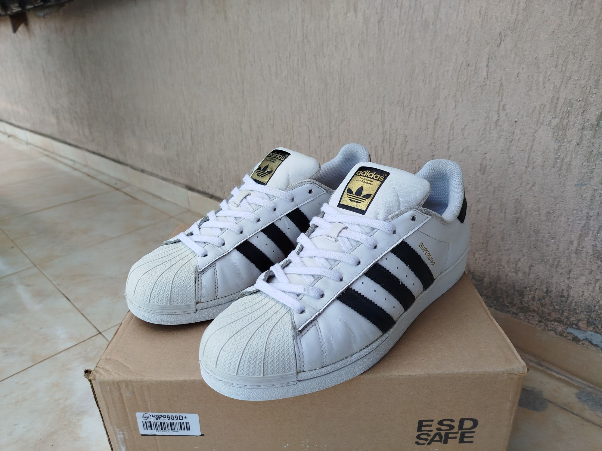 EU 46 Adidas Superstar Мъжки Спортни Обувки Кецове Маратонки