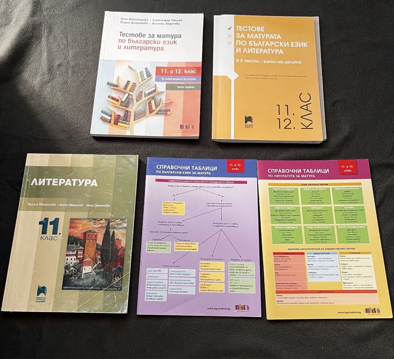 Учебници 12,11,10,9,8 клас