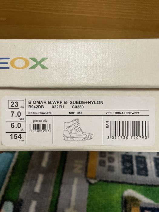 Боти Geox размер 23