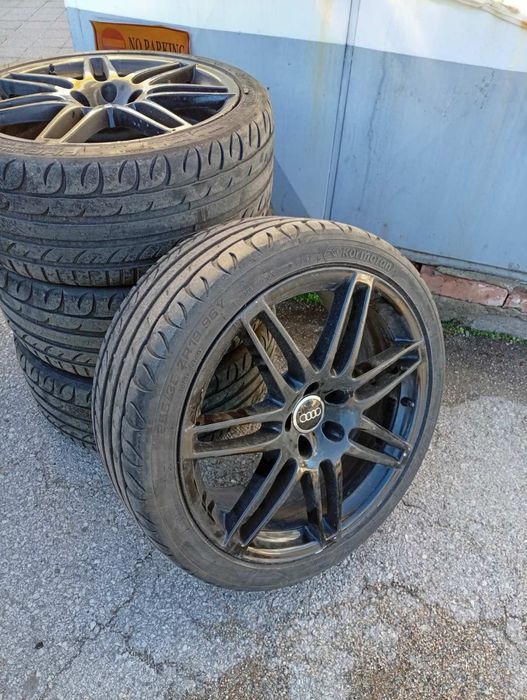 Гуми с джанти 19ки ауди