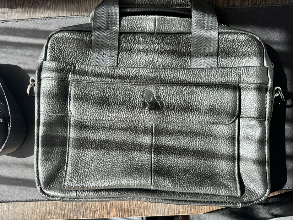 Geantă piele naturală