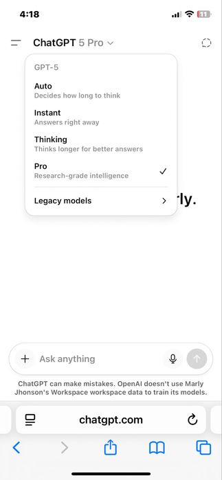 Chat gpt business на месяц