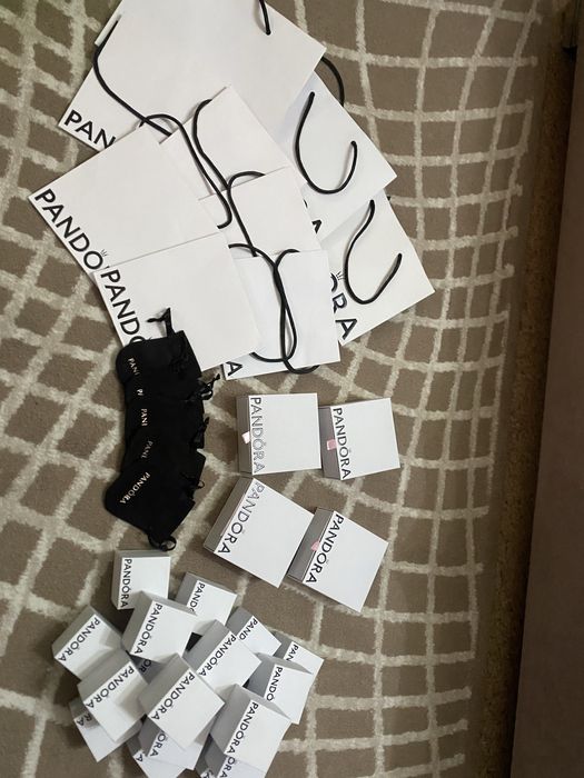 Пакеты , коробки оригинал pandora.