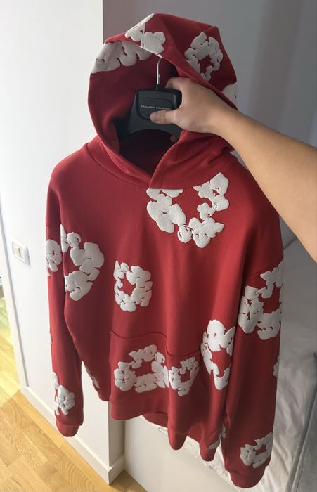 Hanorac Denim Tears Rosu