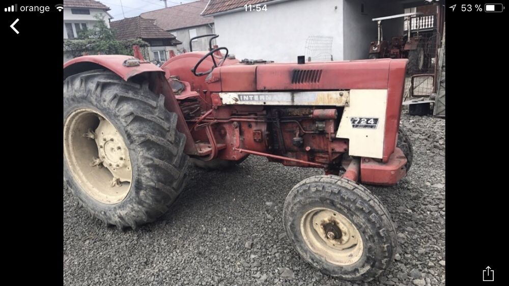 Dezmembrez tractor international 724 Ih case