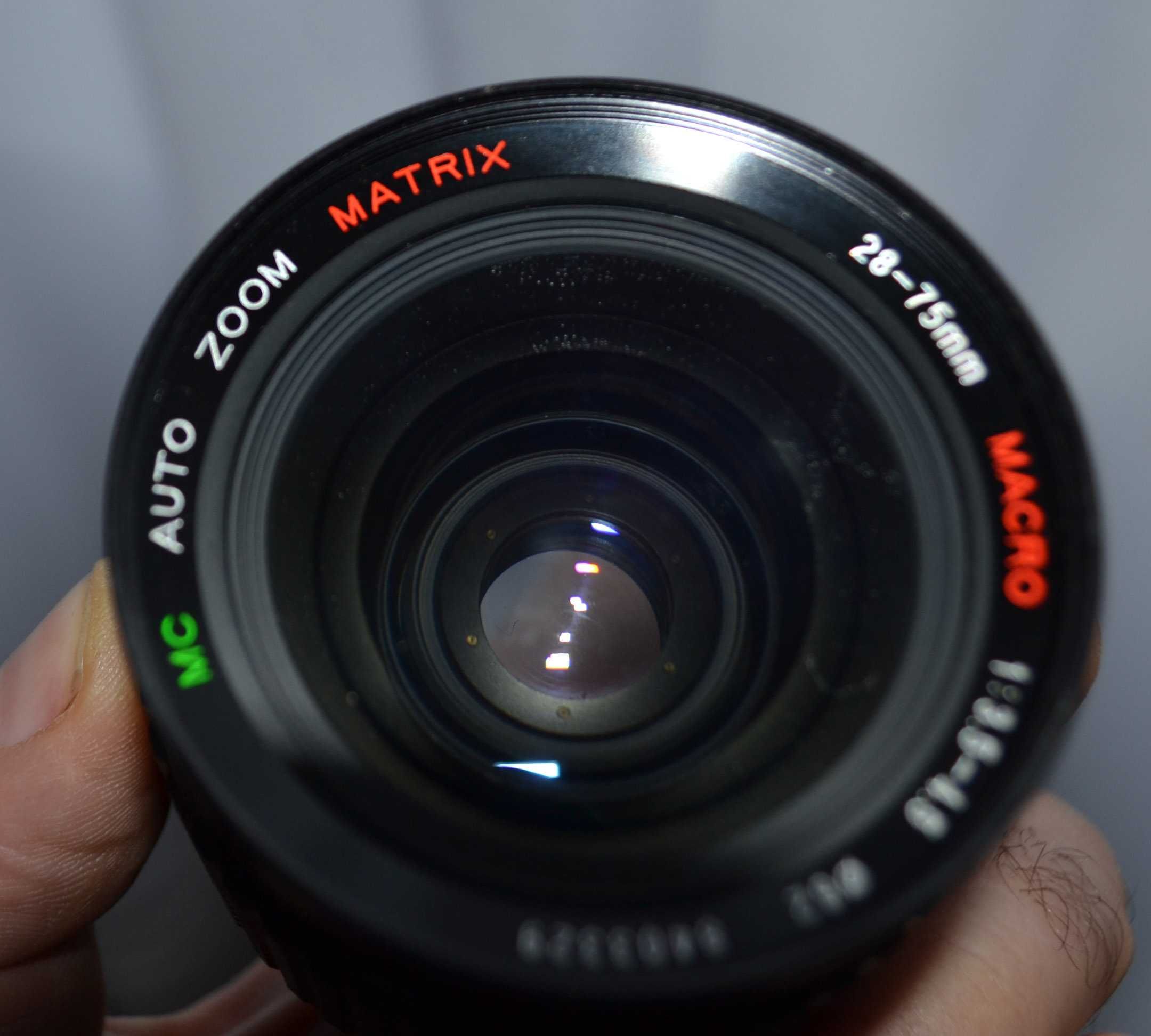 Obiectiv foto Matrix MC zoom 28-75 mm Macro