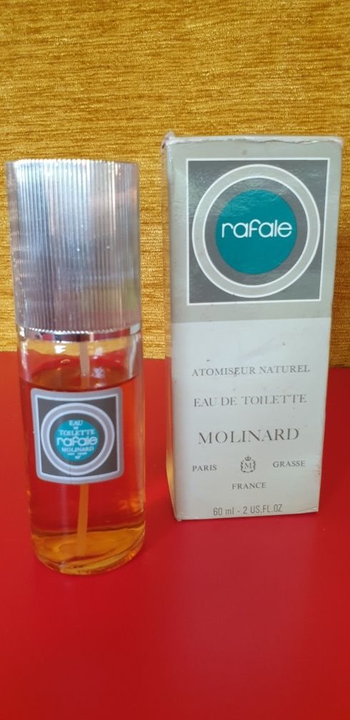 Parfum Molinard - Rafale, EDT 50ml din 60, vintage, rar, colectie