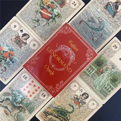 Карти таро Karma Oracle Past Life Oracle Golden Lenormand Oracle