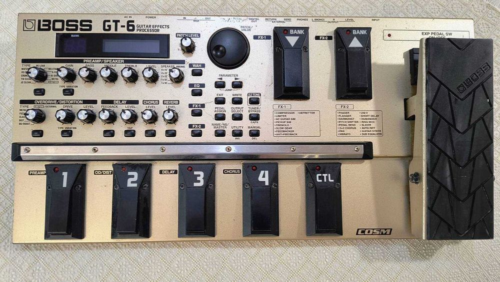 Guitar Processor Boss GT-6