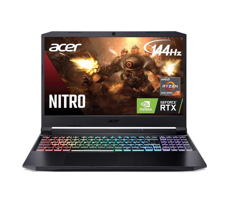 ACER NITRO 5 RTX 3070 8 gb  - 32 gb ram - R7-5800H - 17.3 QHD 165 hz