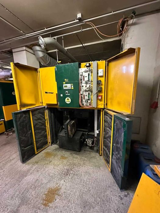 KWB Powerfire 45–150 kW cazan pe așchii (DEMONTAT) – austriac premium