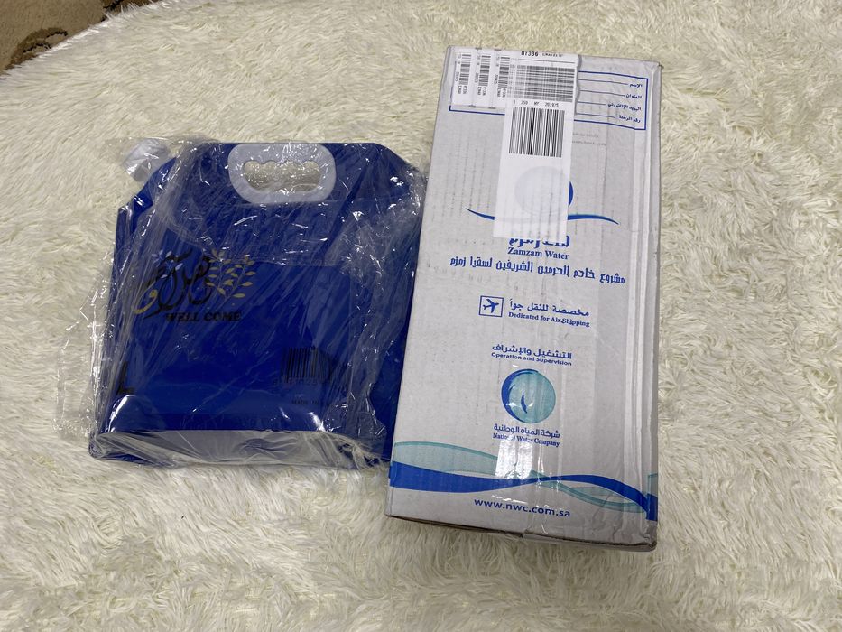 Zam zam makkadan 100% original umra safaridan olib kelingan