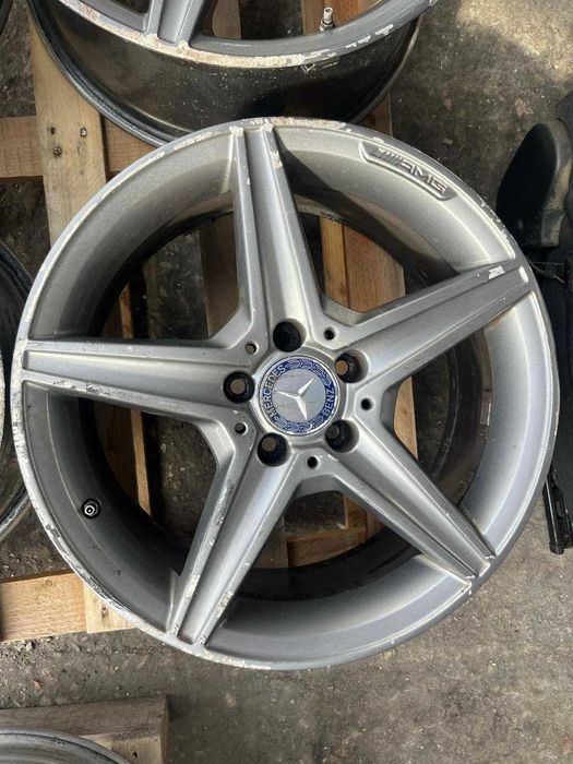 ТОП! AMG джанти 18 Mercedes W204 W205 и други запазени нямат криво