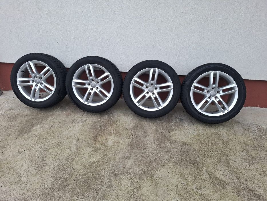 Jante aliaj Audi cu anvelope hankook 235/50/18