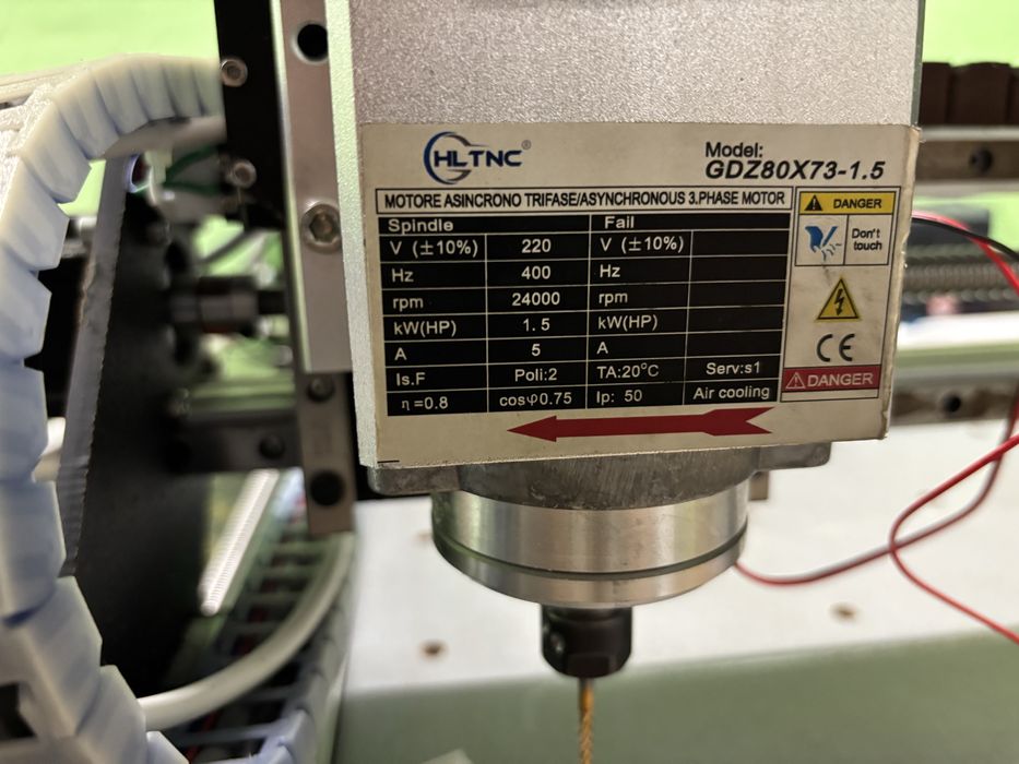 Цнц Фреза/ CNC рутер 1,5KW , 50х50см работна площ