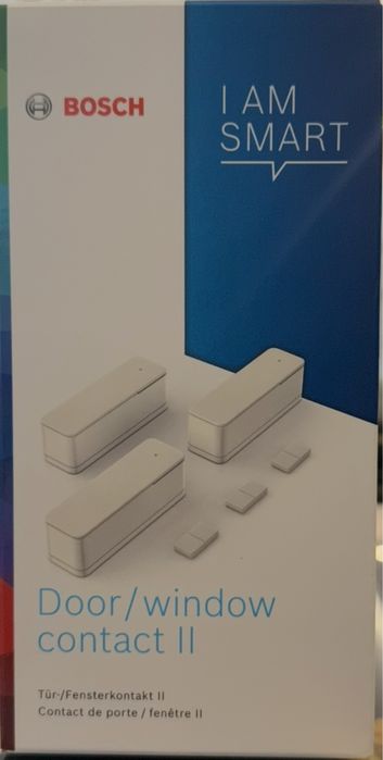 Senzor usa/fereastra Bosch Door/Window Contact II, set 3 buc