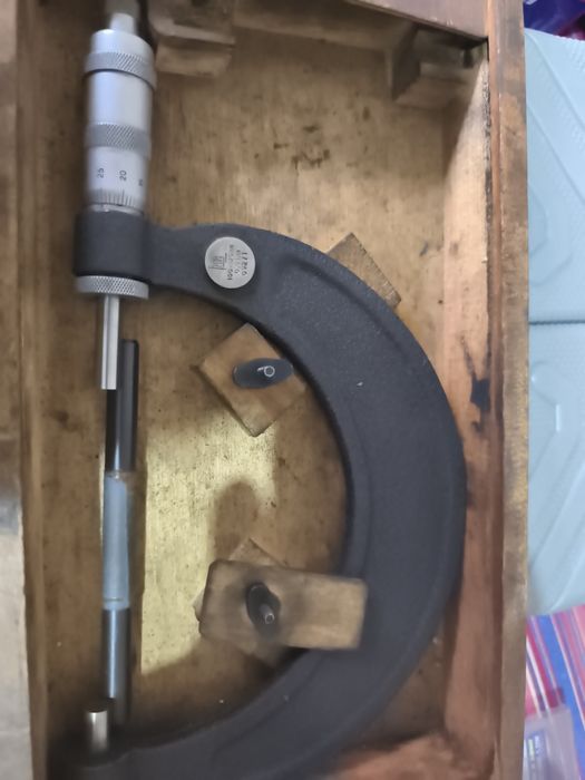 Микрометр 75мм-100мм 2шт. Микрометр 100мм -125мм 1шт СССР