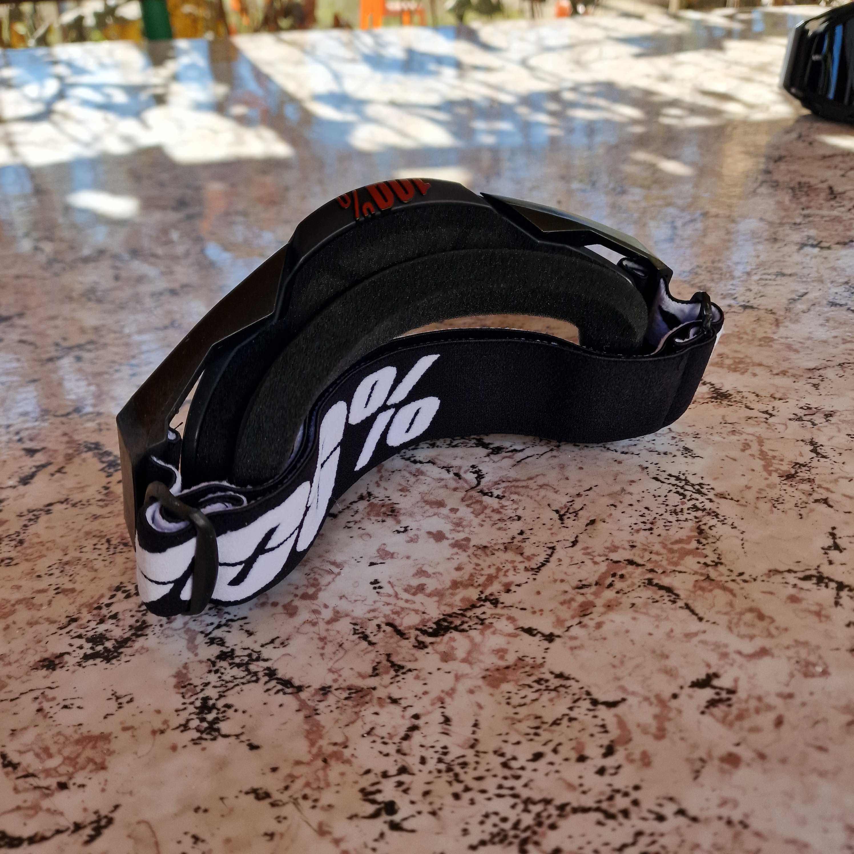 Мотокрос ендуро очила goggles гугълс за каска 100% процента gogles