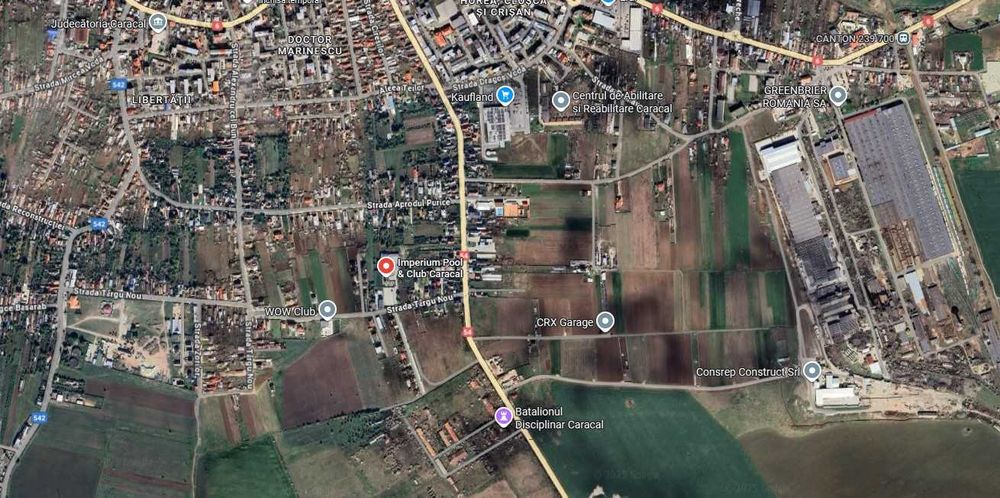 Vand 1000 mp teren intravilan in Caracal, jud.Olt, Aleea Solidaritatii