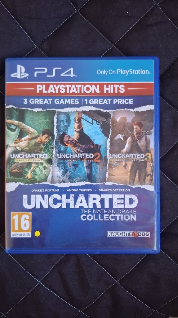 Игра за ps4 Uncharted the Nathan Drake collection