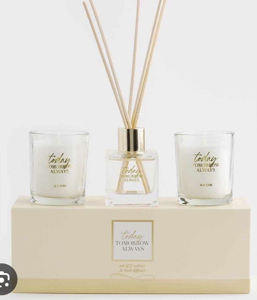 Set parfum camera si 2 lumanari Today Avon
