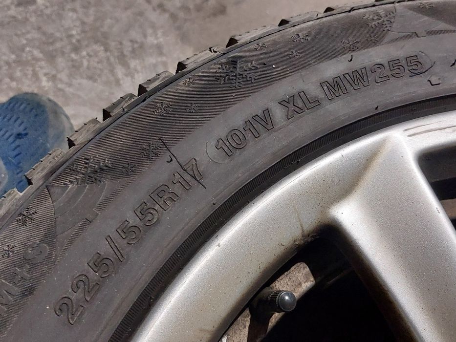 Set Jante roti aliaj BMW 225/55 R17