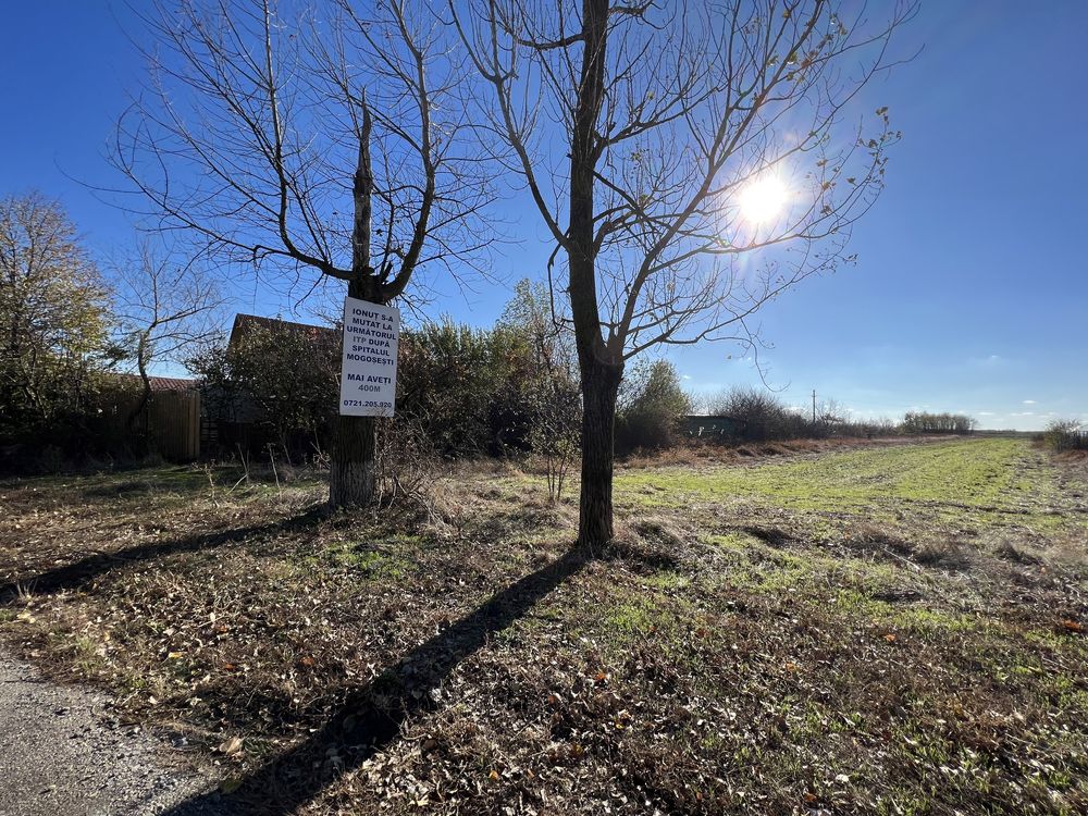 Vand teren 1000 mp - Adunatii Copaceni, sat Mogosesti, Giurgiu