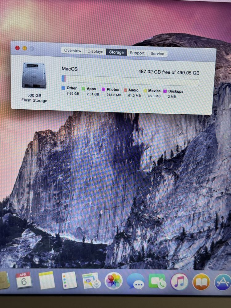 MacBook Air 2015 - 13 inch - 8GB - MacOS - Monterey 12.7.4
