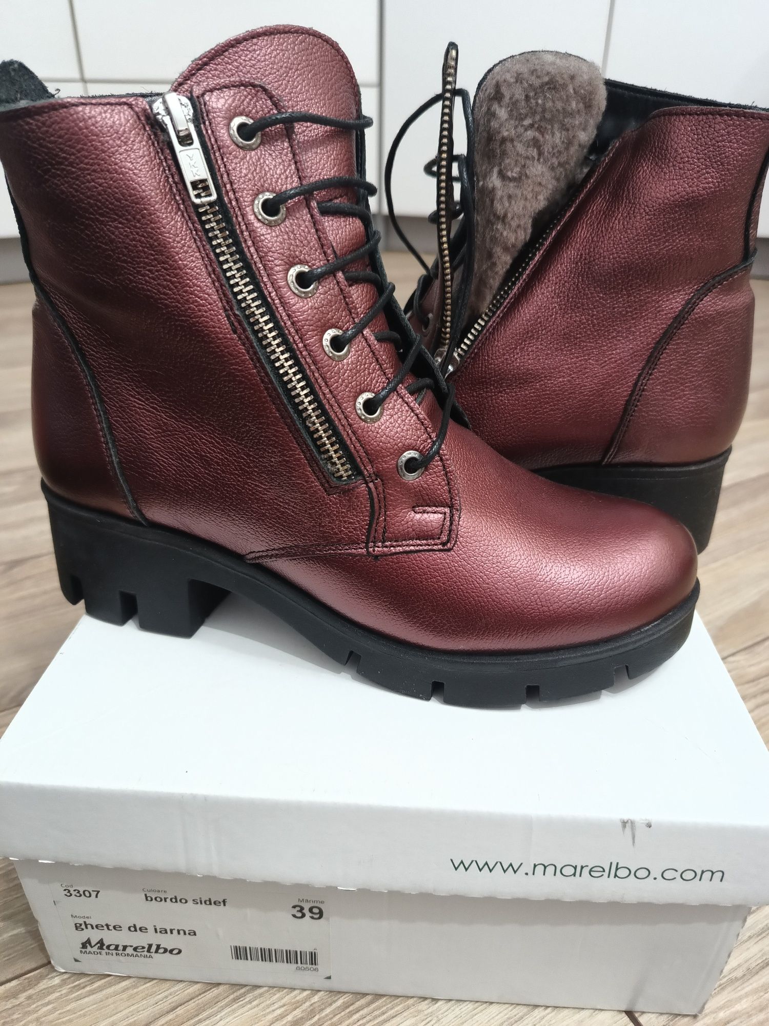 Ghete de piele dama 39