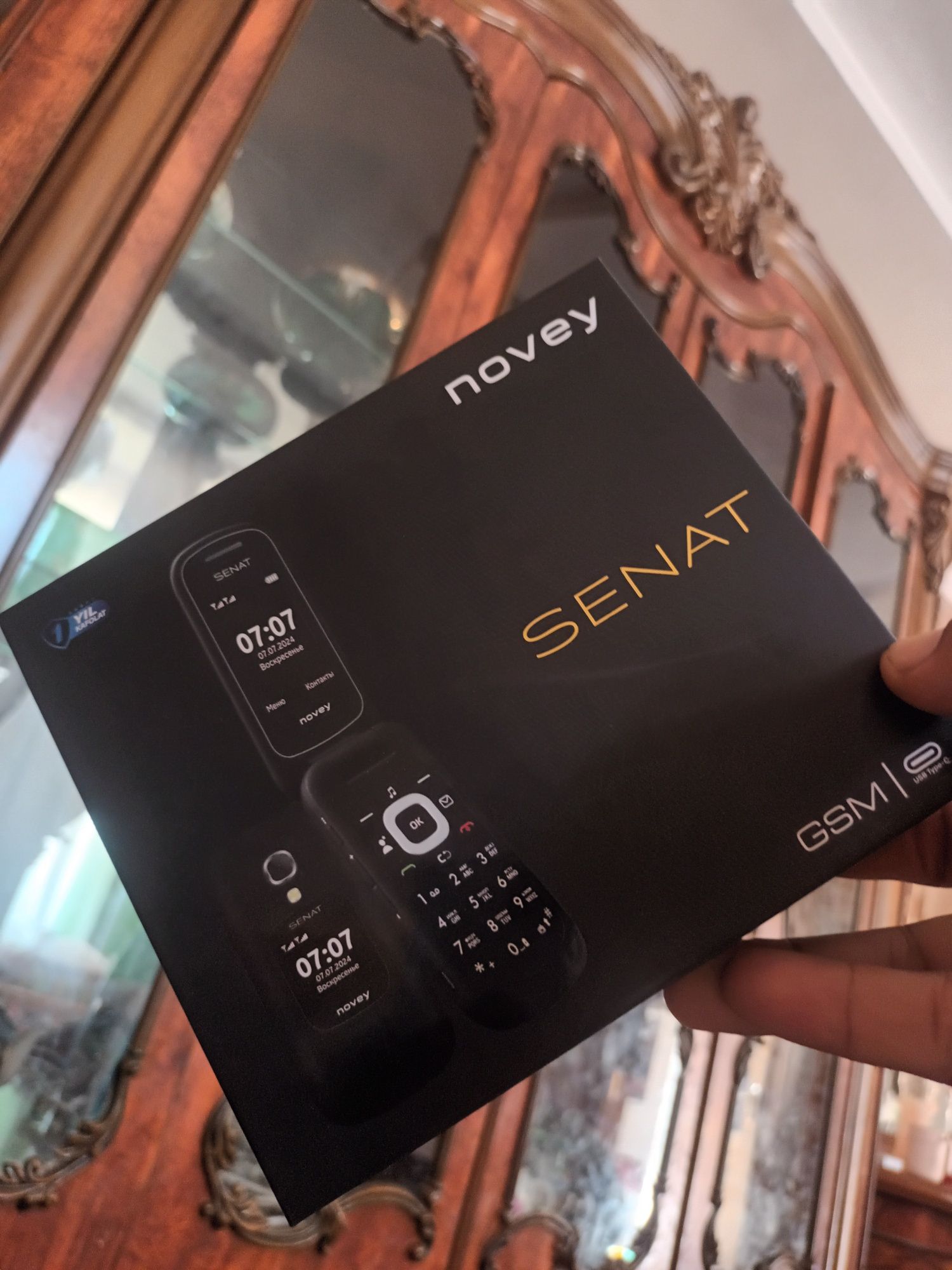 Novey Senat yengi oganman