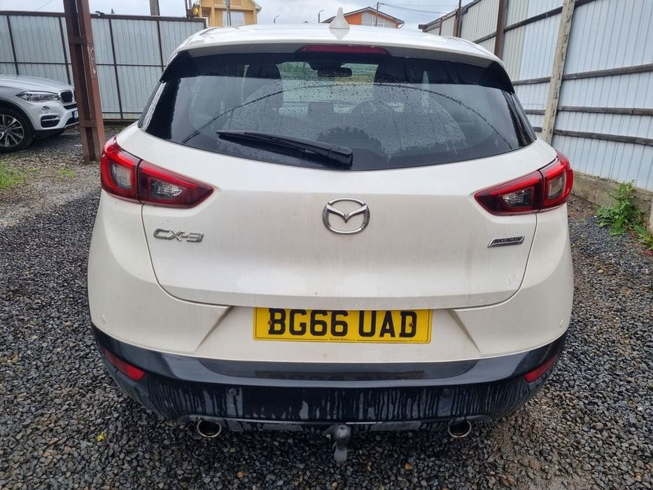 Oglinda stanga Mazda CX - 3 2015 - 2018 4 Usi Alb (1276) Rabatabile RABATABILA