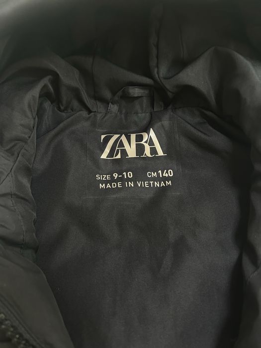 Пухен елек ZARA за момиче