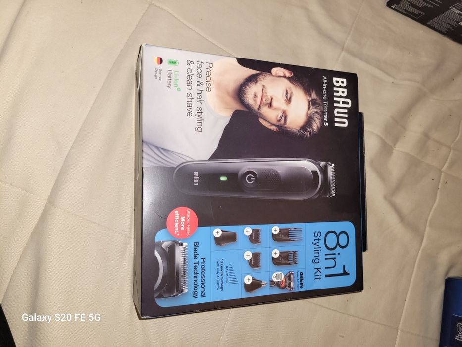 Bran All in one Trimmer 5 Styling kit 8 in 1
