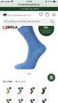 Șosete suedeze BOLA , 75% merino