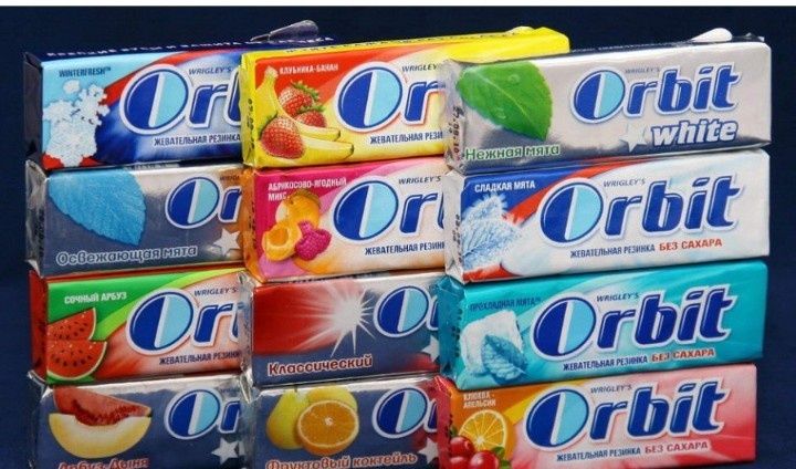 Продам жевачки ОРБИТ  ДИРОЛ