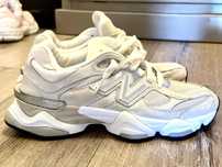 New Balance 9060 white beige, marimea 39