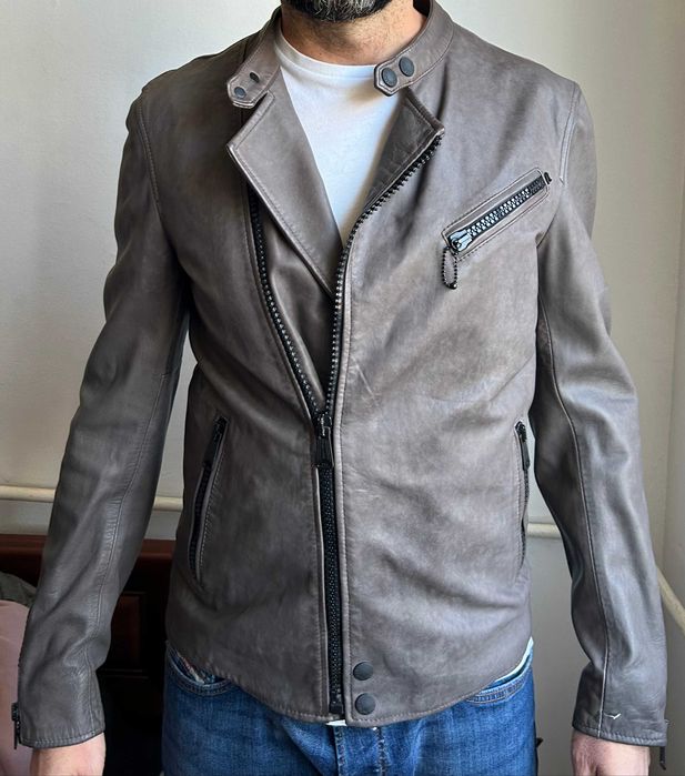 Replay Кожено Яке 100% Оригинален продукт