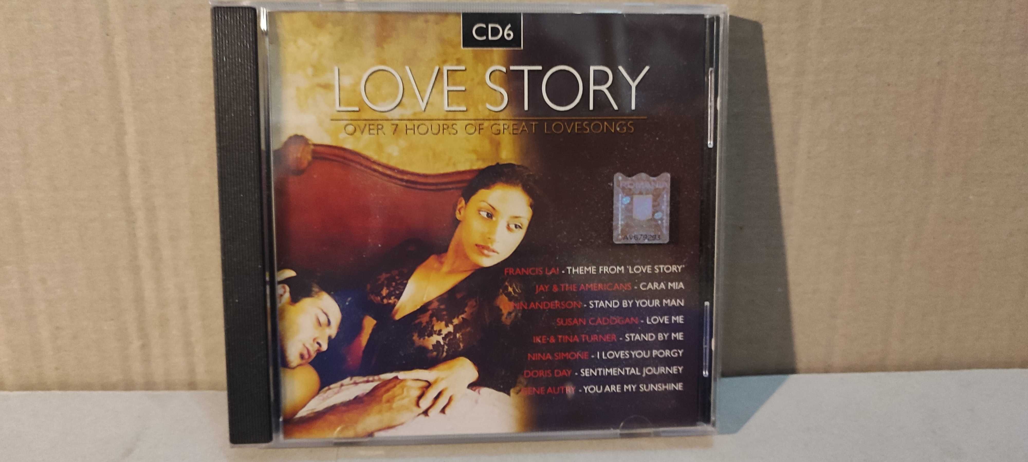 CD : S. Hrusca/"Love Story"- great lovesongs/J.Browm+ altele