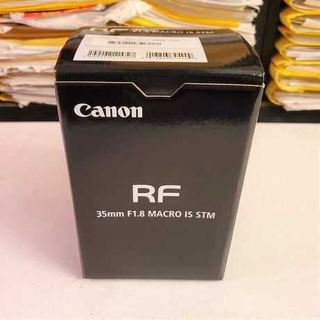 Obiectiv Canon RF 35mm F 1.8 Macro IS STM Nou . Sigilat