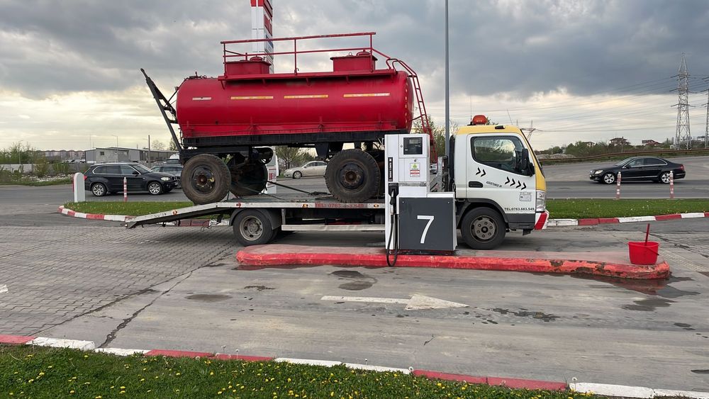 Tractari auto dube moto Transport utilaje Platforma Asistenta rutiera
