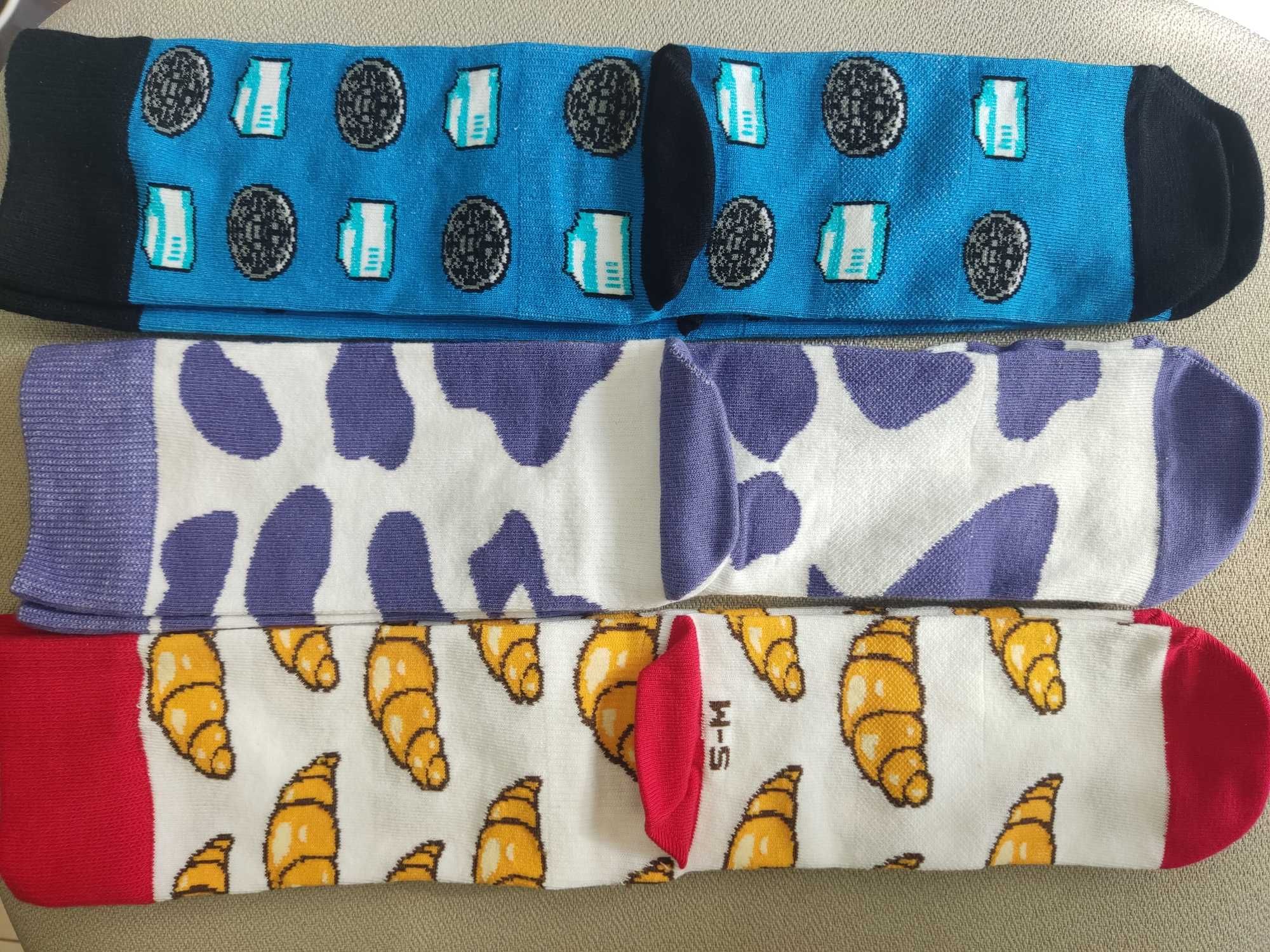 Кутия с 3 чифта дамски/детски чорапи Stinky- на Милка, Орео и 7 Days