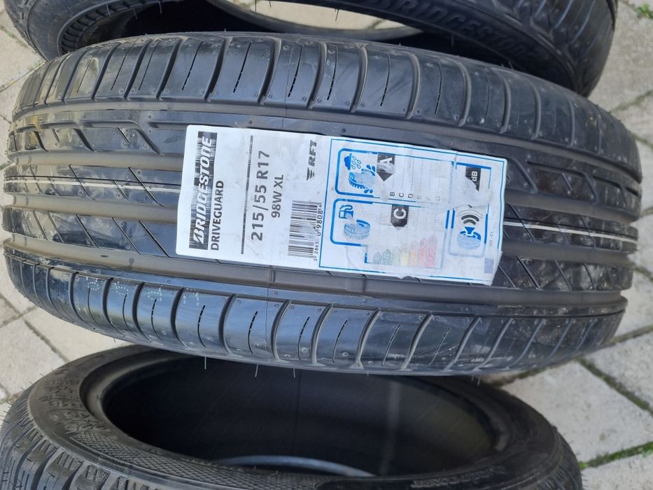 2 anvelope vara noi 215 55 17 Bridgestone