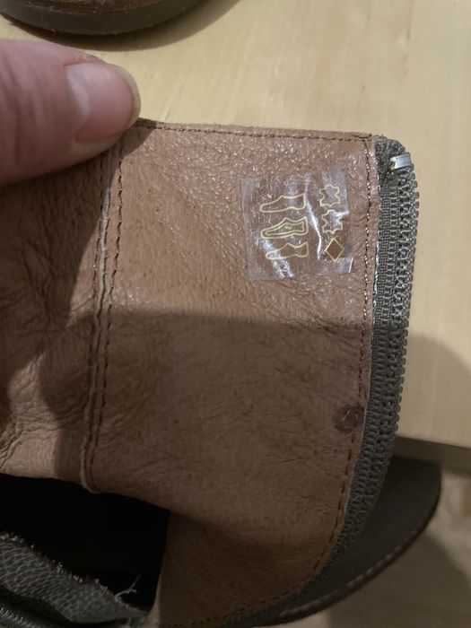 Cizme, ghete elegante piele naturala Scholl masura 39 ca noi